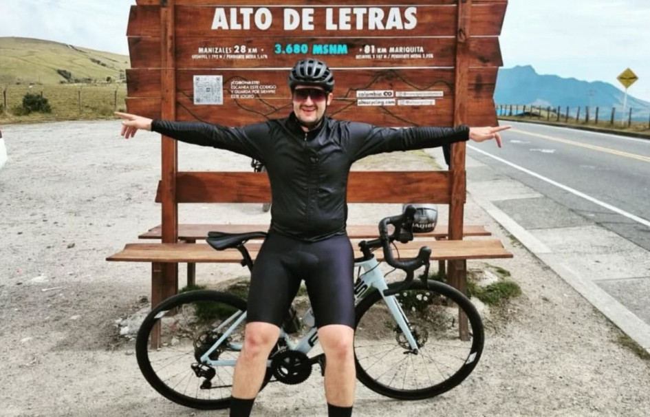 Martín Arango Hincapié, el joven ciclista que perdió la vida arrollado mientras montaba su bicicleta