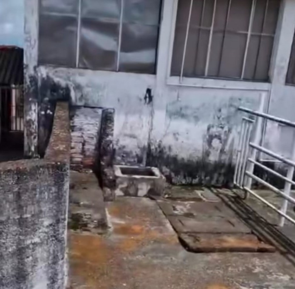 Así luce hoy el antiguo matadero de Palestina (Caldas).