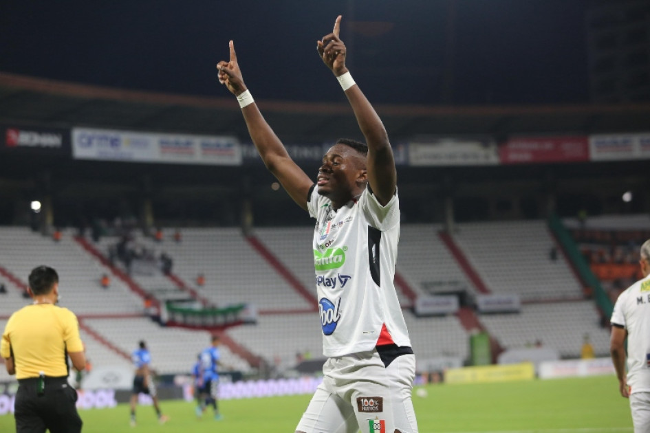 Kevin Cuesta marcó dos de los cinco goles con los cuales el Once Caldas venció 5-2 a Chicó FC por la Liga BetPlay.