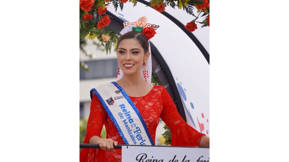 Yenniffer Loaiza Zamora fue la embajadora de la tradición manizaleña