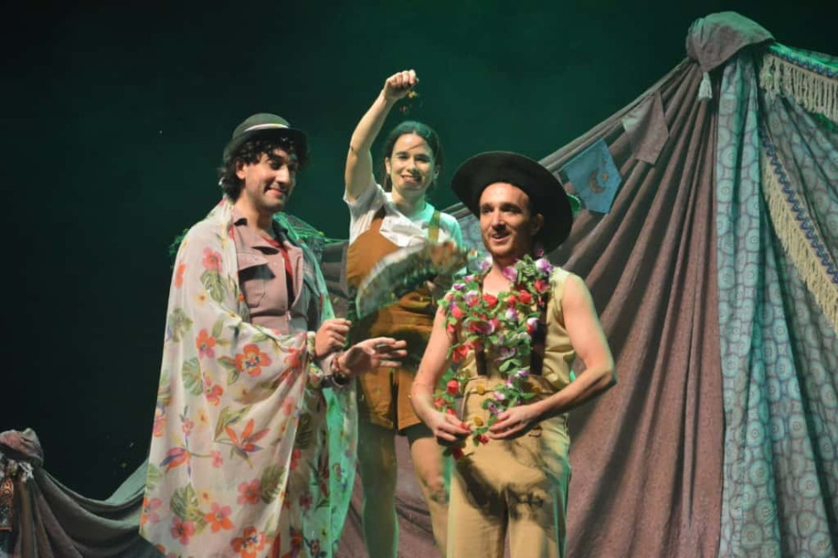 La Compañía Criolla de Argentina interpretó Sueño en el primer día de la 57.ª edición del Festival Internacional de Teatro de Manizales.