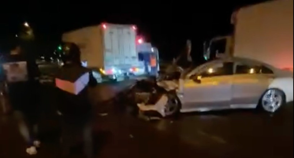 La persona que falleció iba como pasajera en el taxi