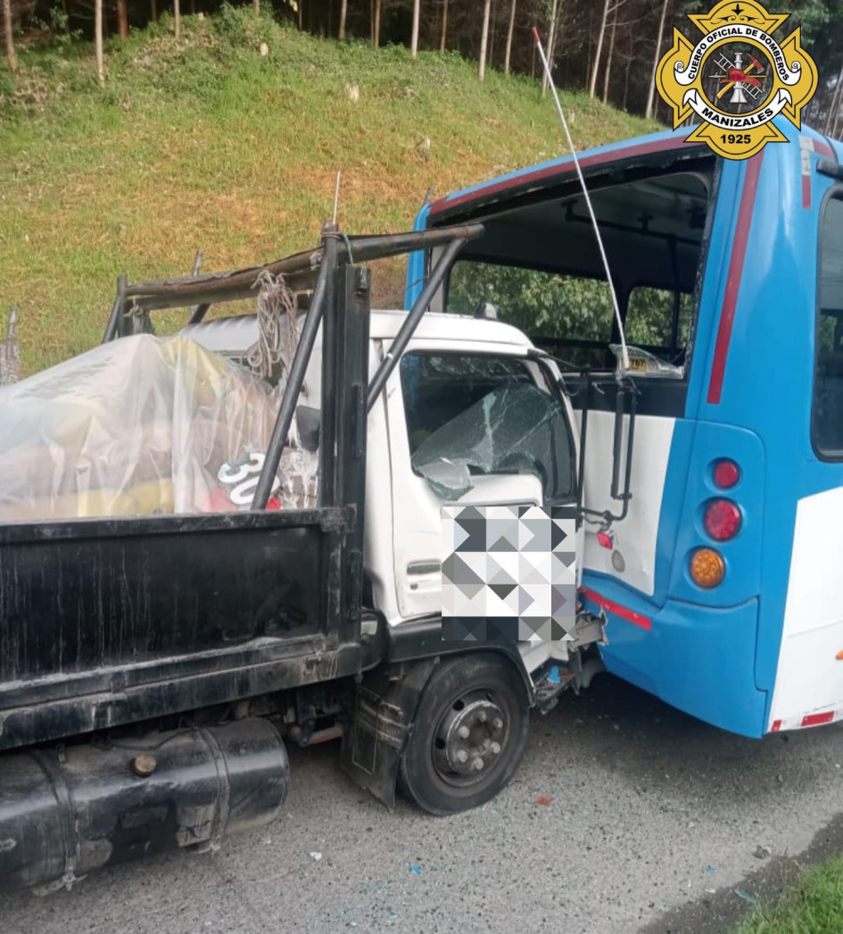 El accidente tuvo un lesionado.