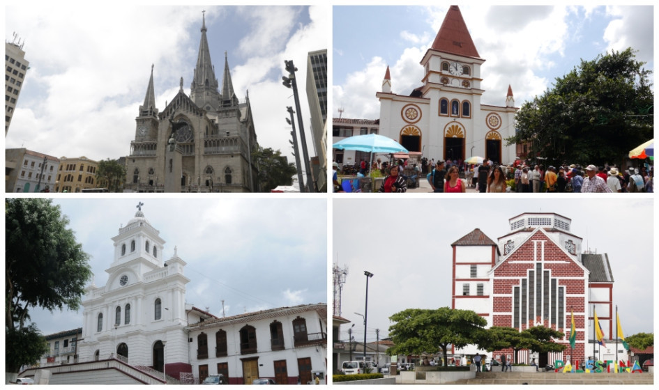 Neira, Manizales, Palestina y Villamaría son los municipios que hacen parte del Área Metropolitana del Centrosur de Caldas. 