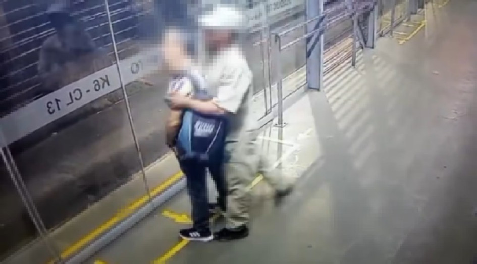 El atraco sucedió en la estación del Megabús Viaducto, ubicada en la carrera sexta entre calles 13 y 14 del centro de Pereira 