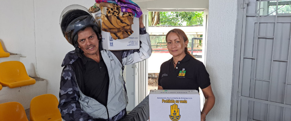 La Unidad de Gestión del Riesgo del municipio se encargó de contactar a los afectados para que reclamaran sus ayudas. 