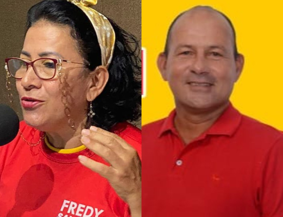 Antonia Martínez Rodríguez y Fredy Gaitán Restrepo, concejales de La Dorada por el Partido Liberal. 