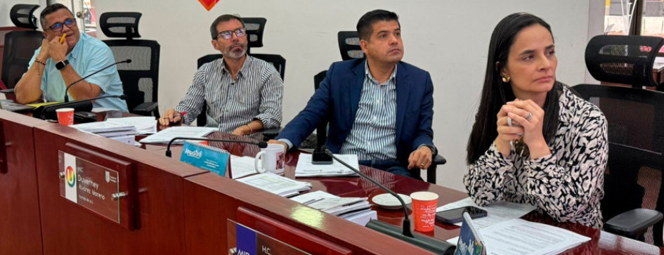 La invitación incluye a todos los concejales del departamento. En la imagen algunos corporados de Manizales. 