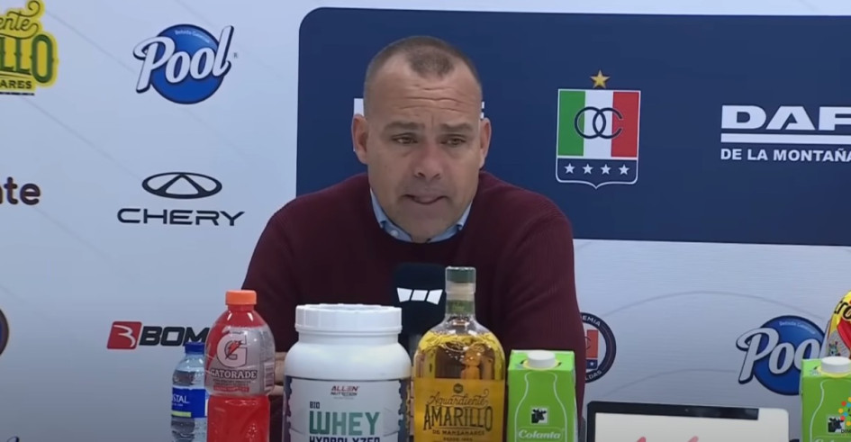 Dudamel, técnico del Deportivo Pereira, fue autocrítico en rueda de prensa después de perder el clásico contra Once Caldas 