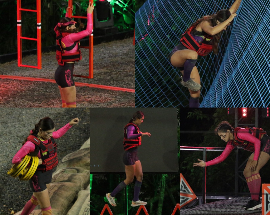 Las cinco participantes compitieron en la noche de eliminación del octavo ciclo del Desafío Siglo XXI.