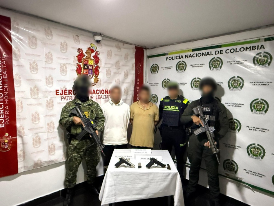 En zona rural de Mistrató capturaron a dos cabecillas del Clan del Golfo gracias a un informante 