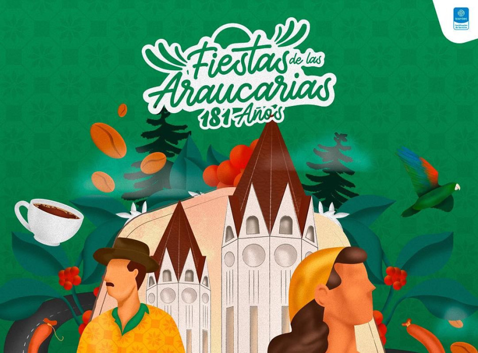 Santa Rosa de Cabal celebrará las Fiestas de las Araucarias 2025, entre el 4 y13 de octubre con artistas como De La Guetto, Aterciopelados, La Línea y San Alejo