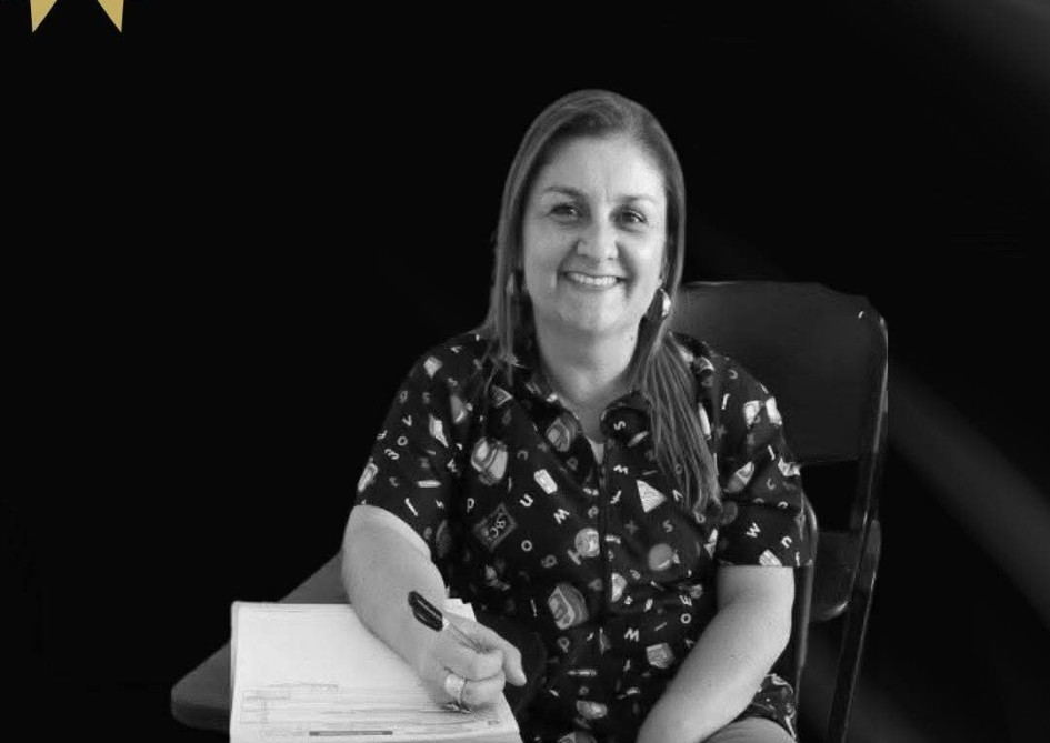 La docente fallecida.