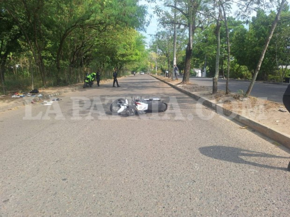 Foto| LA PATRIA El accidente en el que murió un funcionario del Inpec.