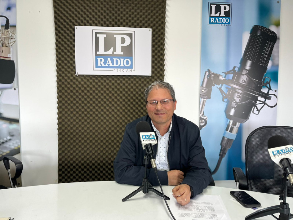 El gerente del Invama (Instituto de Valorización de Manizales), Jorge Manuel García. 