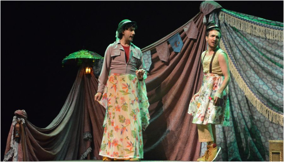 La Compañía Criolla de Argentina fue la primera agrupación que se subió al escenario de la edición 57 del Festival Internacional de Teatro de Manizales.