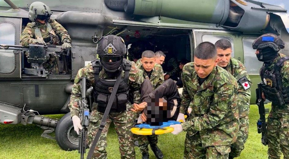 Este es el final del operativo del Gaula Militar en el Valle de Aburrá (Antioquia).