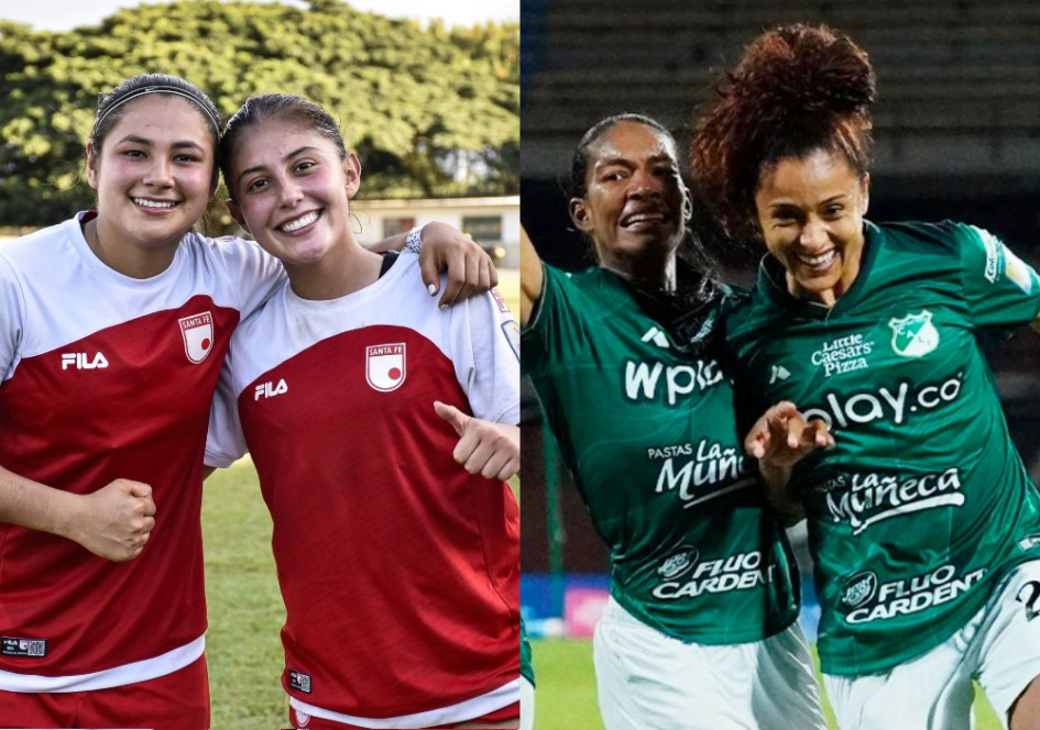 Santa Fe y Deportivo Cali jugarán la final de la Liga Femenina 2025. Los dos equipos representarán a Colombia en la Copa Libertadores.