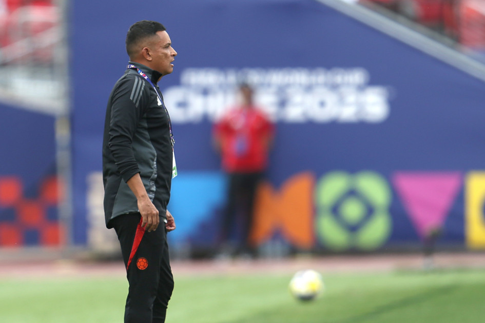 César Torres, director técnico de la Selección Colombia Sub-20.