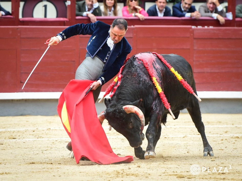 César Rincón en el festival en honor a 'Antoñete'. 