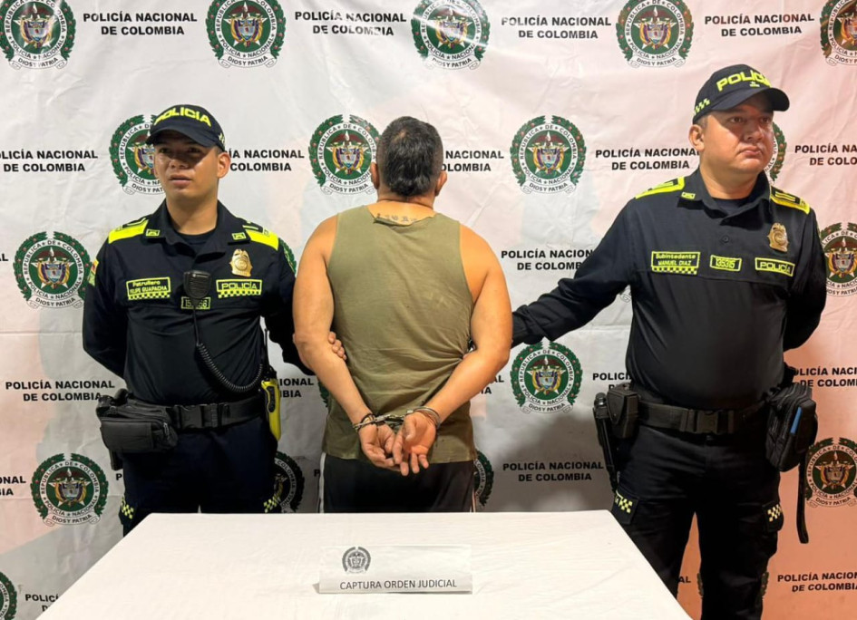 Tras finalizar las respectivas audiencias fue cobijado con medida de aseguramiento.