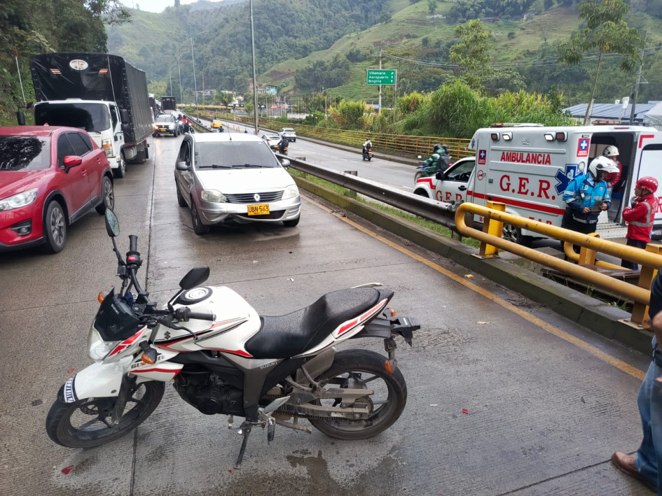 Accidente en la Panamericana.