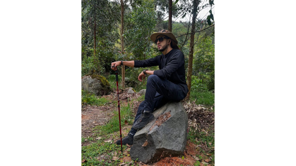 Jefferson Ramírez fue un apasionado por el senderismo. Creó la tienda Vive Libre y también fue socorrista de la Cruz Roja en Manizales. 