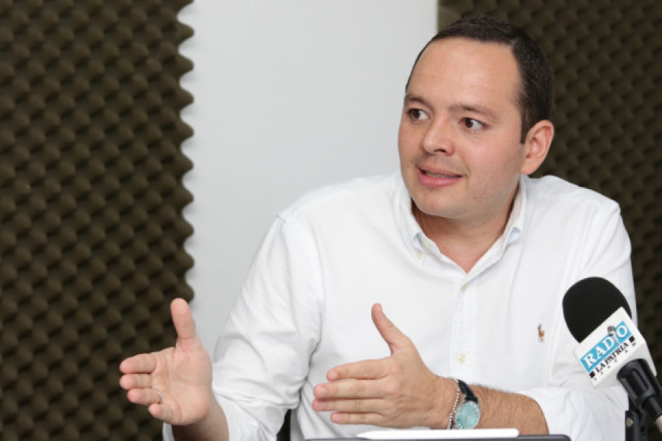 Carlos Mario Marín Correa, exalcalde de Manizales.