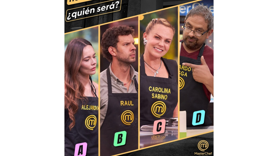 Las 4 celebridades que participaron en el reto de eliminación de este martes (28 de octubre) en MasterChef Celebrity 2025.