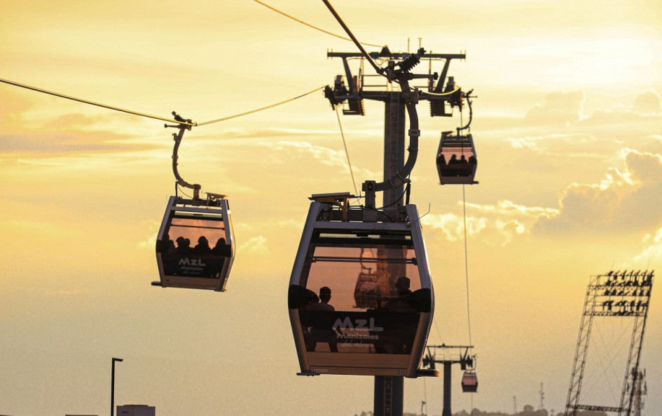 El cable aéreo tendrá horario extendido este fin de semana, 11 y 12 de octubre, por el cumpleaños de Manizales.