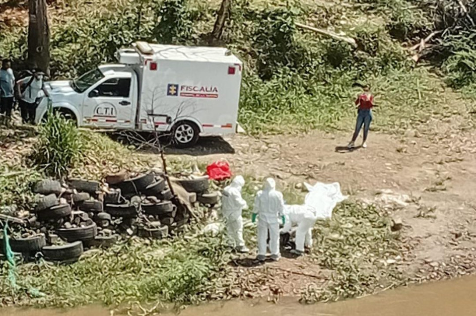 En la mañana de hoy miércoles (15 de octubre) encontraron un cadáver flotando en las aguas del río Cauca a la altura de La Virginia (Risaralda) 