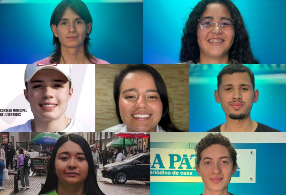 Ellos son los aspirantes, jóvenes estudiantes que buscan hacer que su generación tenga voz y voto. 