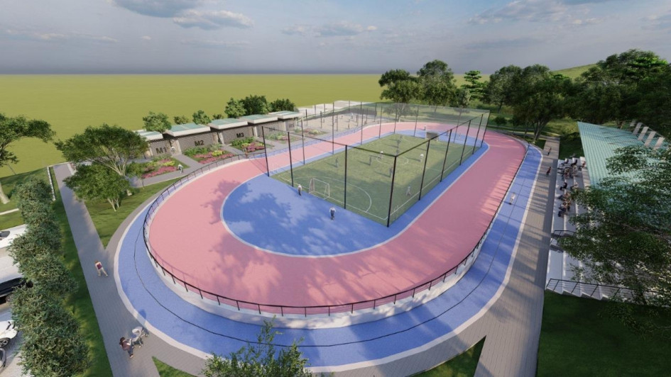 Así quedará el nuevo complejo deportivo de Caldas. Serán 20 mil metros cuadrados de espacio para su ejecución.