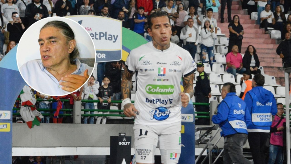 Dayro Moreno, el goleador del Once Caldas que en su época de jugador de Millonarios se iba de paseo al hotel de Gustavo Bolívar.
