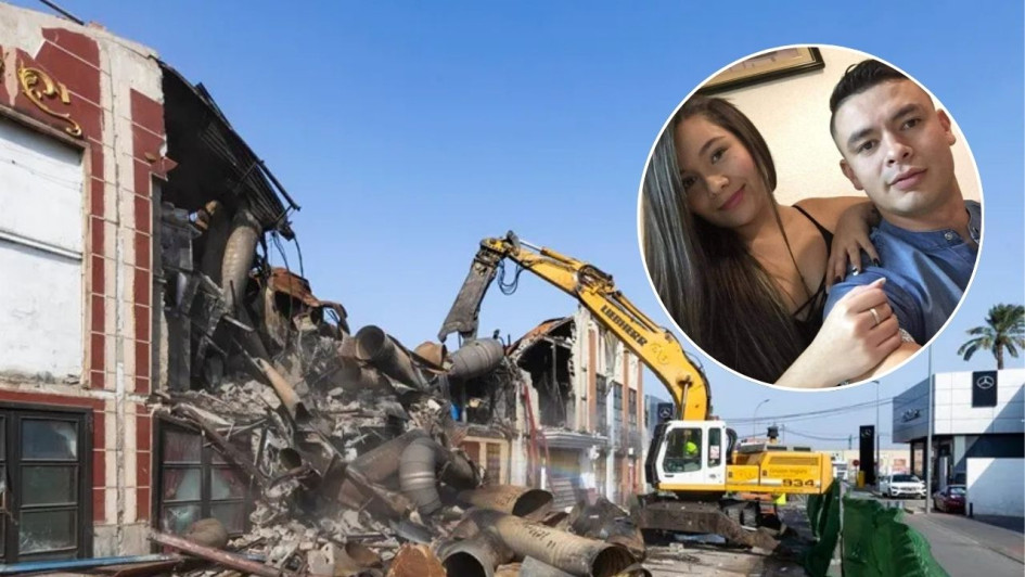 Kevin Alejandro Gómez Acosta y su pareja, Leidy Paola Correa Hincapié, del barrio San José,