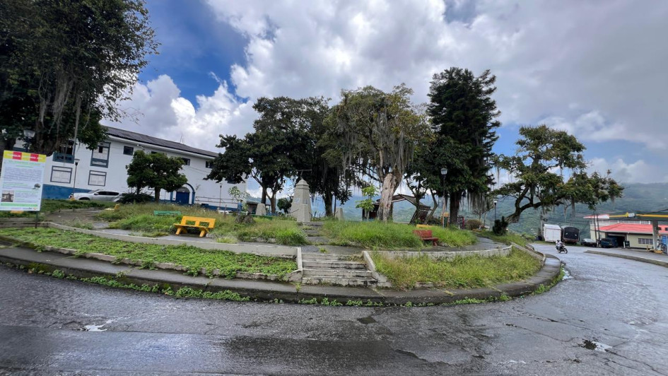 El parque Arango Zea está ubicado al sur de Anserma.