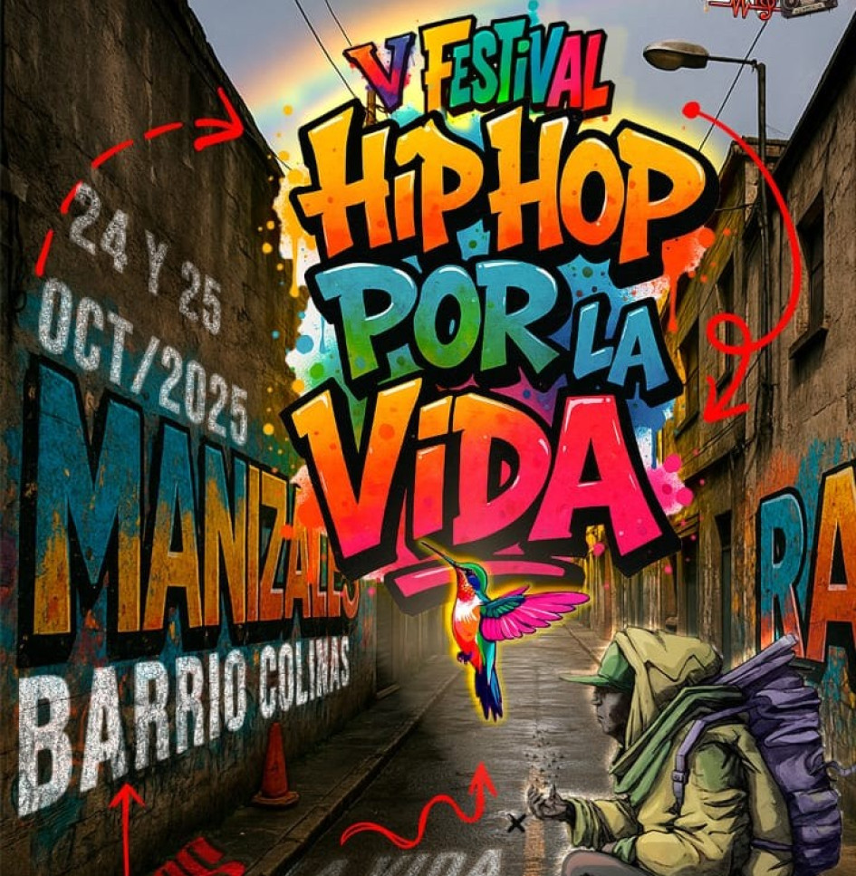 Con programación cultural y pedagógica el hip hop ofrece en Manizales un encuentro gratuito al público