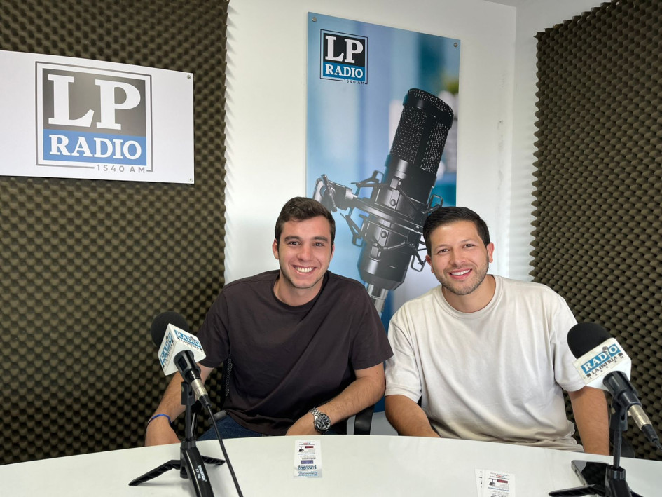 Joaquín Peláez de AM Agencia y Tomás Amaya de la compañía GTS.