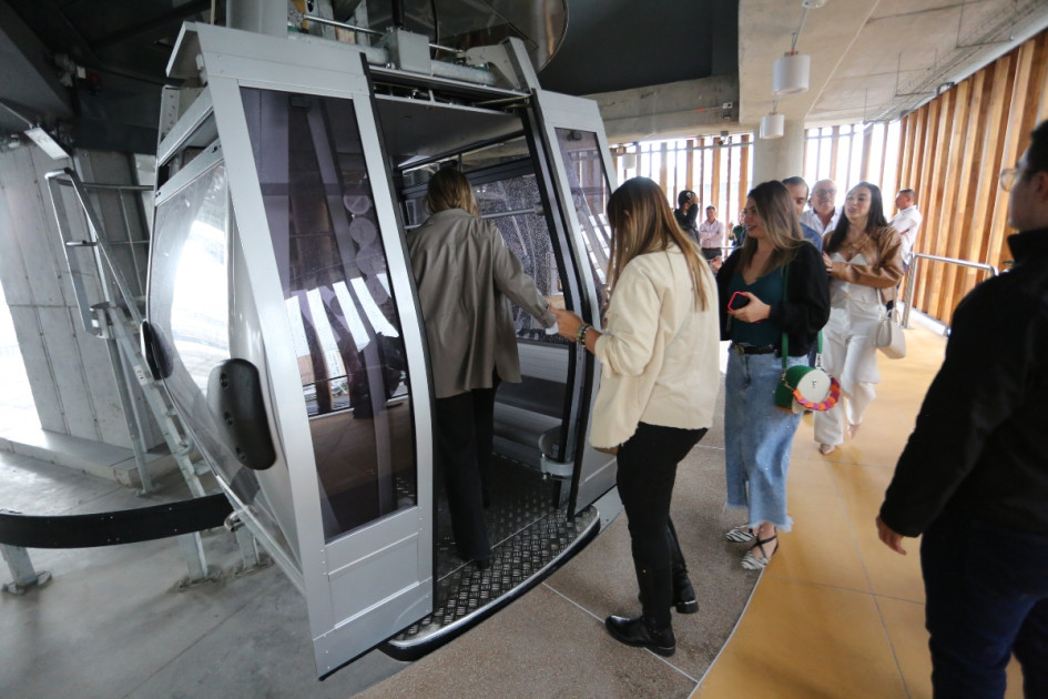 El 'efecto línea 3' ha elevado el uso del cable aéreo de Manizales. Con el mismo número de pasajeros del trayecto, en 10 días, se podría llenar el estadio Camp Nou de Barcelona (España).