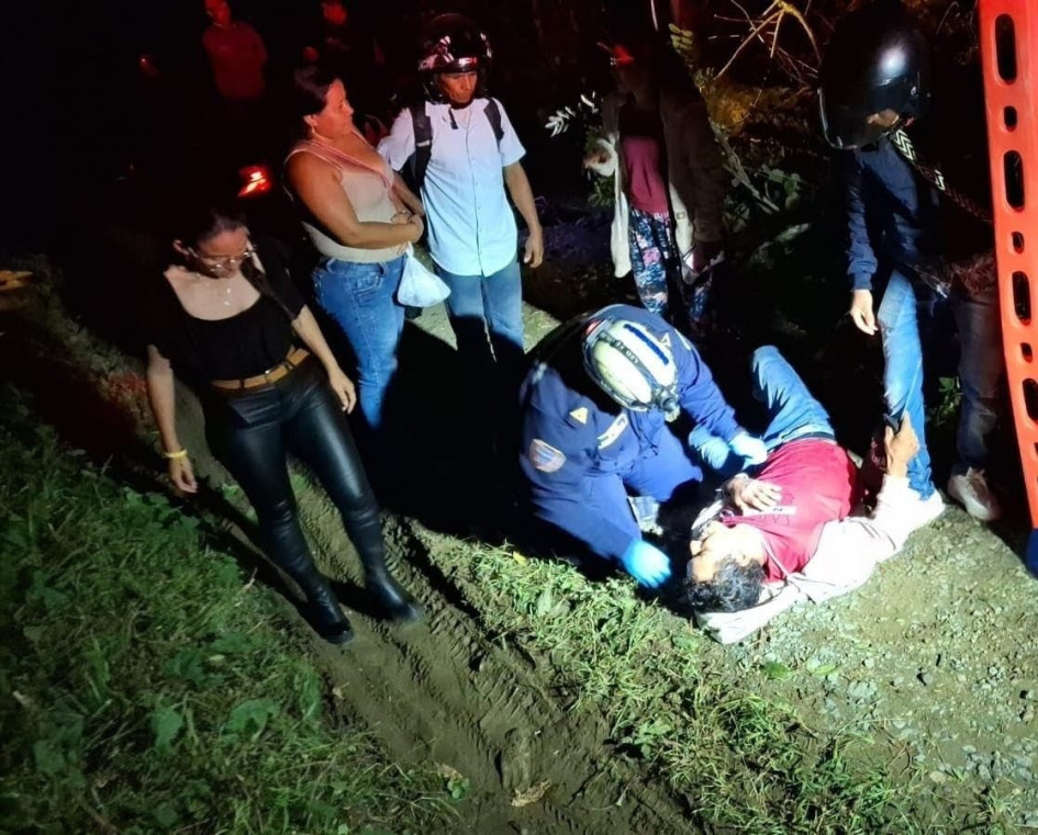 La atención del lesionado.