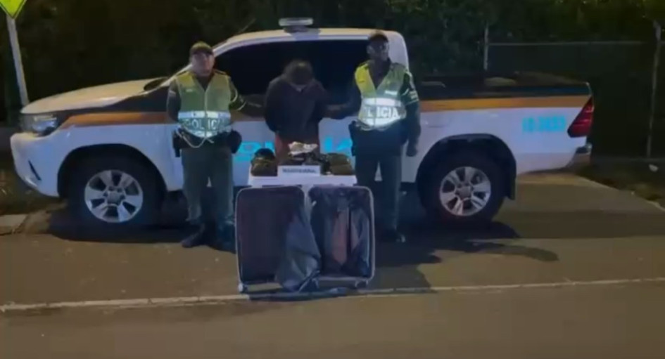 La mujer fue detenida en un centro carcelario por los delitos de tráfico, porte o fabricación de estupefacientes