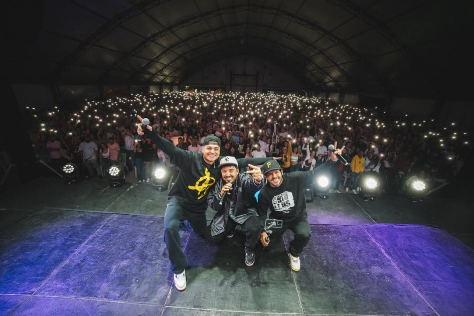 Perros Criollos durante su última presentación en Manizales el sábado 4 de octubre. "Manizales del alma, nos alegra compartir con gente tan chimba nuestro show de aniversario", escribió el grupo en Instagram.