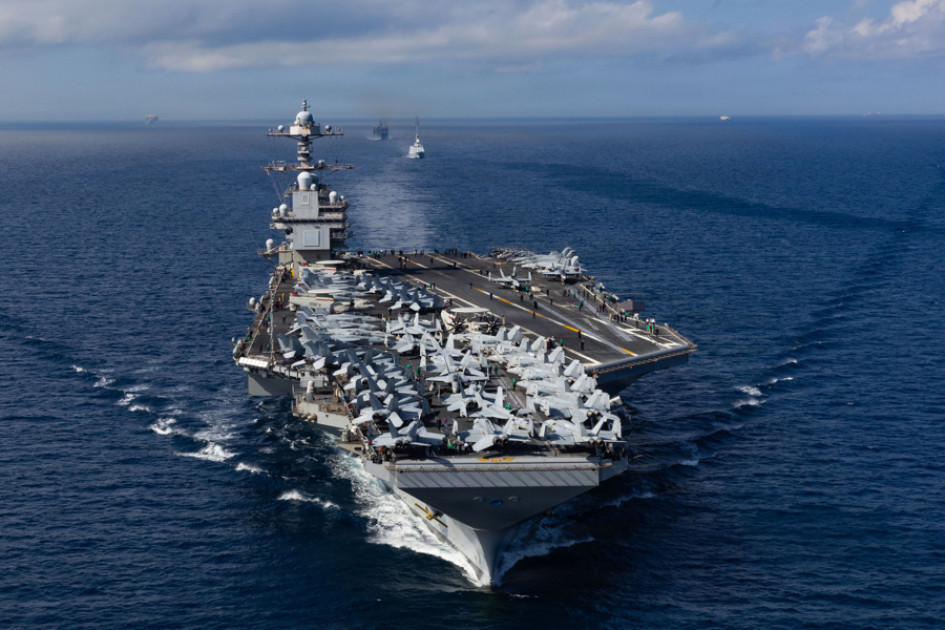 El USS Gerald R. Ford (CVN 78) es el portaaviones más grande del mundo y Estados Unidos lo desplegó en el mar Caribe en medio de la tensión con Venezuela por los ataques militares contra lanchas al parecer cargadas con drogas.