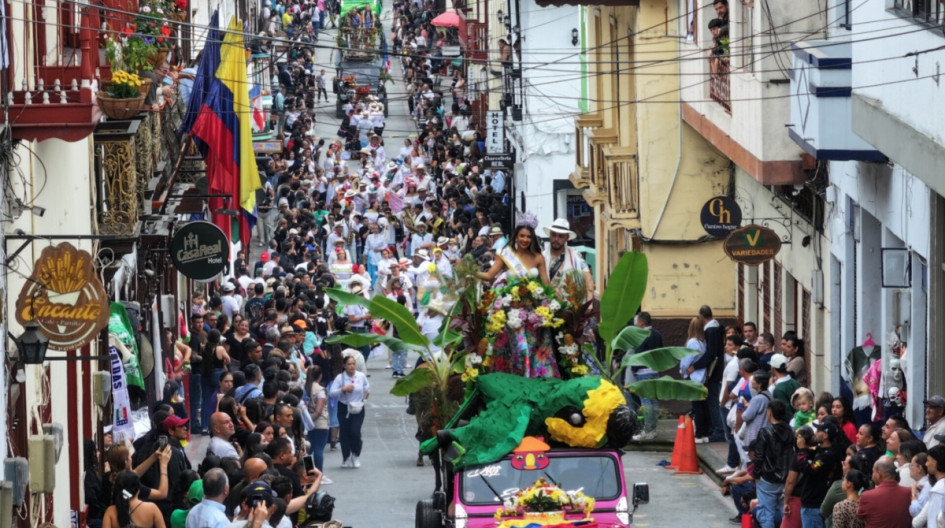 Caldas luce su herencia: vea las postales de las celebraciones en municipios, este fin de semana. La festividad transitó por las calles de Neira, Aguadas, Pácora, Salamina, Aranzazu (foto), Manzanares y La Dorada.
