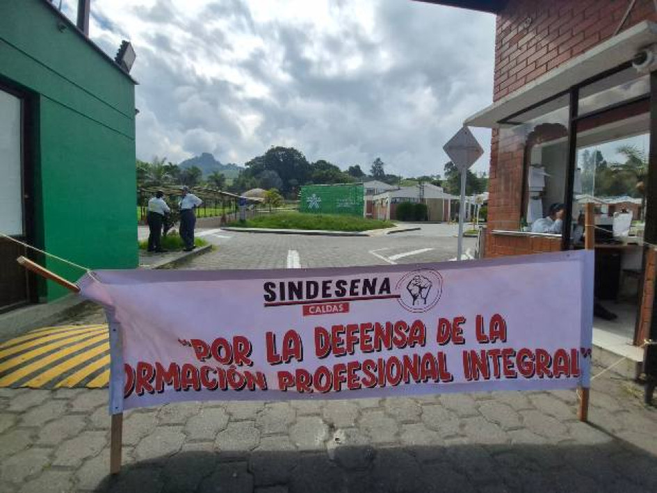 Foto I Freddy Arango I LA PATRIA  Soledad. Eso es lo que se vive en las sedes del Sena, incluida la de Caldas en el sector de maltería, en Manizales.