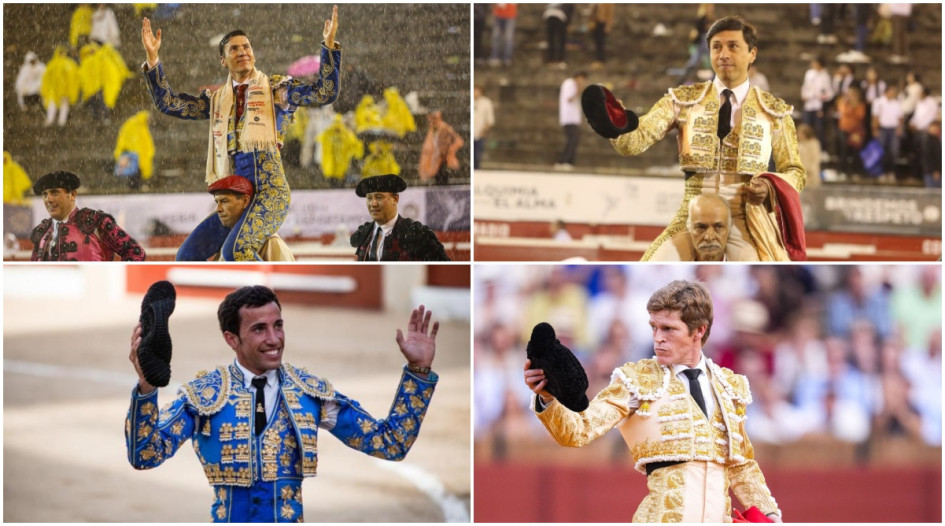 Cormanizales anunció la participación de José Arcila, Manuel Libardo (arriba), David de Miranda y Borja Jiménez (abajo) en la Temporada Taurina del 2026. Van 18 toreros confirmados.