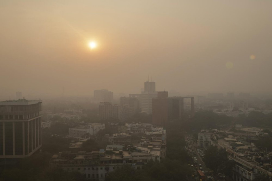 Esta es la situación de la contaminación en India. 