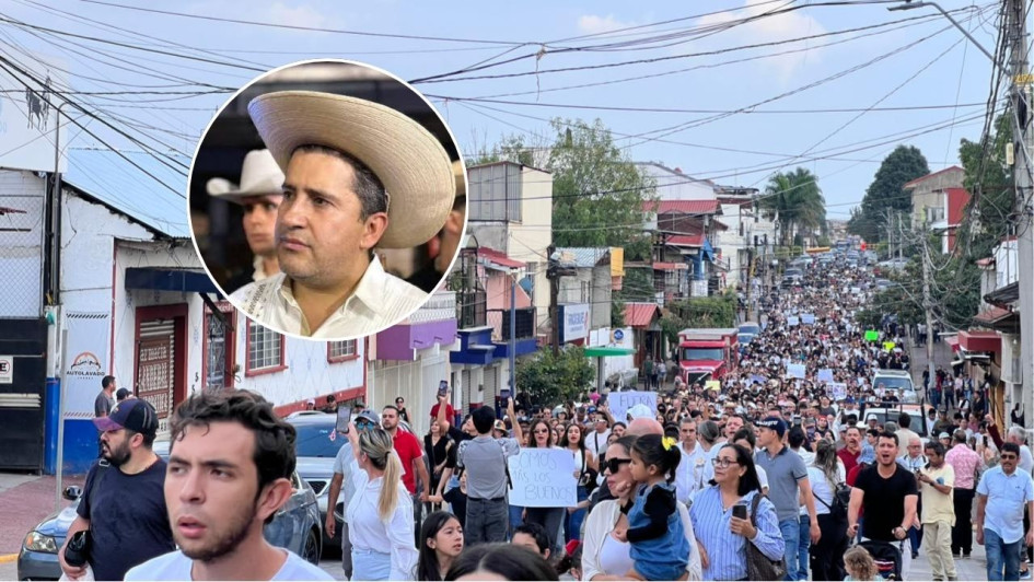 Los ciudadanos salieron a exigir justicia por el asesinato del alcalde de Uruapan, Carlos Manzo Rodríguez.