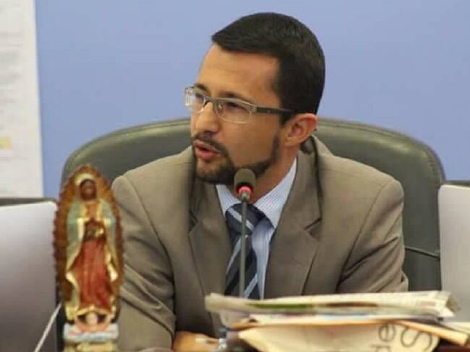 Jorge Alberto Betancurt, coordinador del movimiento Ciudadano +fe en Manizales. 