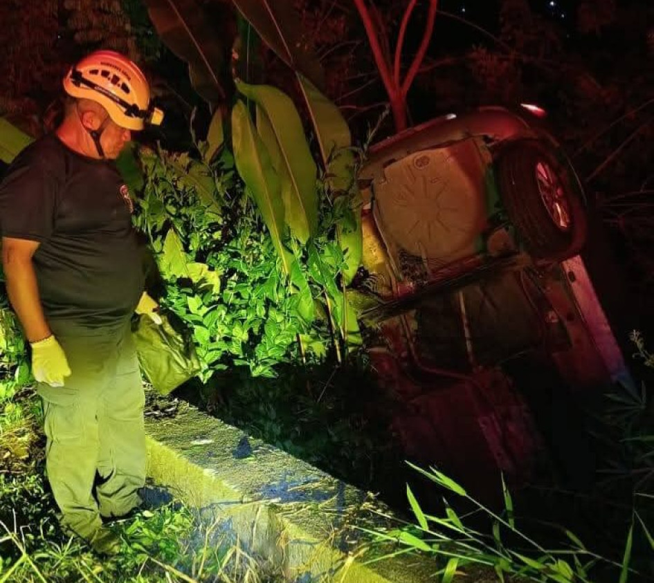 El accidente de la madrugada